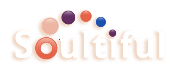 Soultiful-Logo-WhiteOrange-Shadow